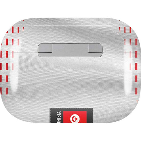 Tunisia Soccer Flag AirPods Skins